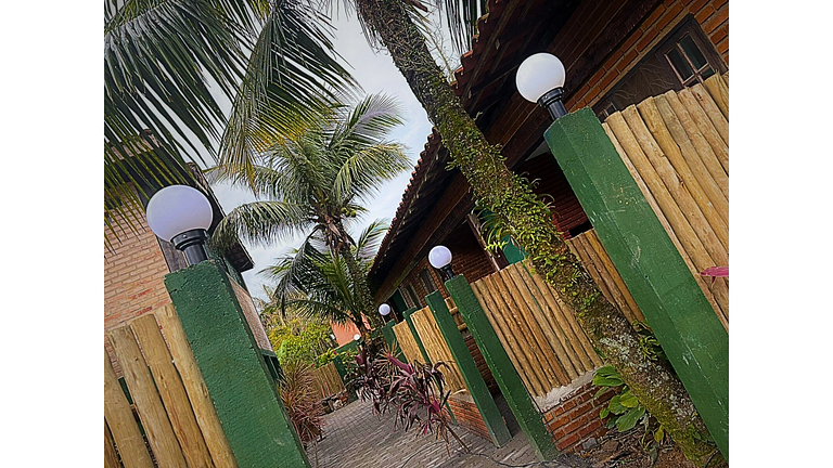 Chalé com Cozinha e Churrasqueira em Maresias