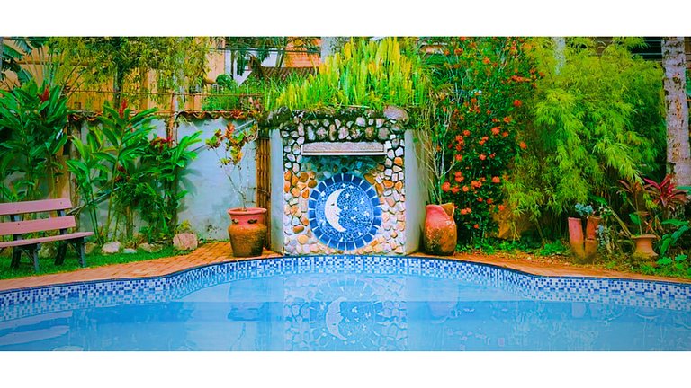 Seu Chalé Completo com Churrasqueira em Maresias