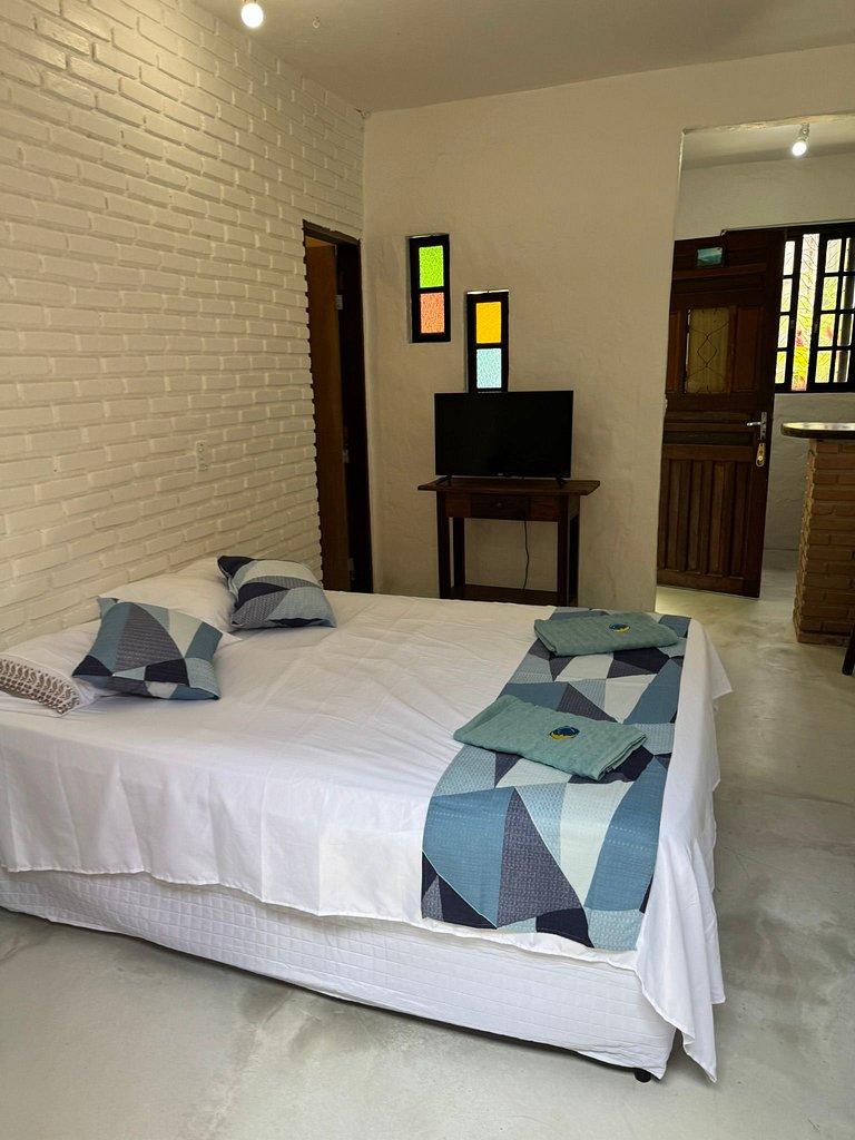 Chalé com Cozinha e Churrasqueira em Maresias