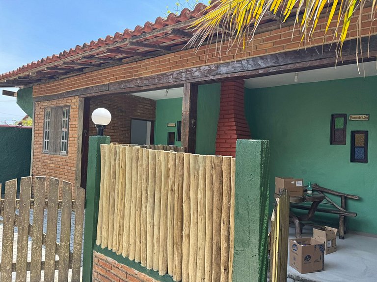 Chalé com Cozinha e Churrasqueira em Maresias