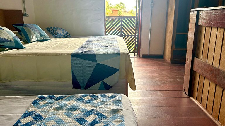 Chalé com Cozinha e Churrasqueira em Maresias