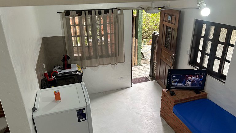 Chalé com Cozinha e Churrasqueira em Maresias