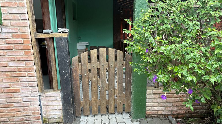 Chalé com Cozinha e Churrasqueira em Maresias