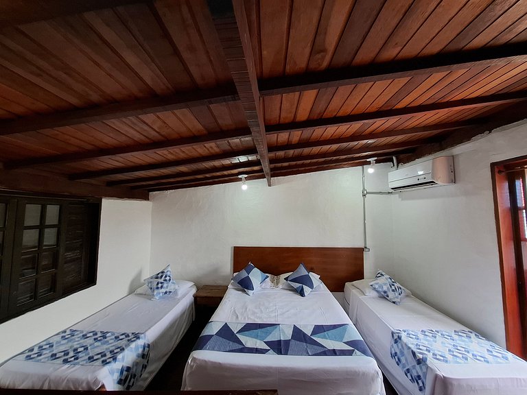 Chalé com Cozinha e Churrasqueira em Maresias