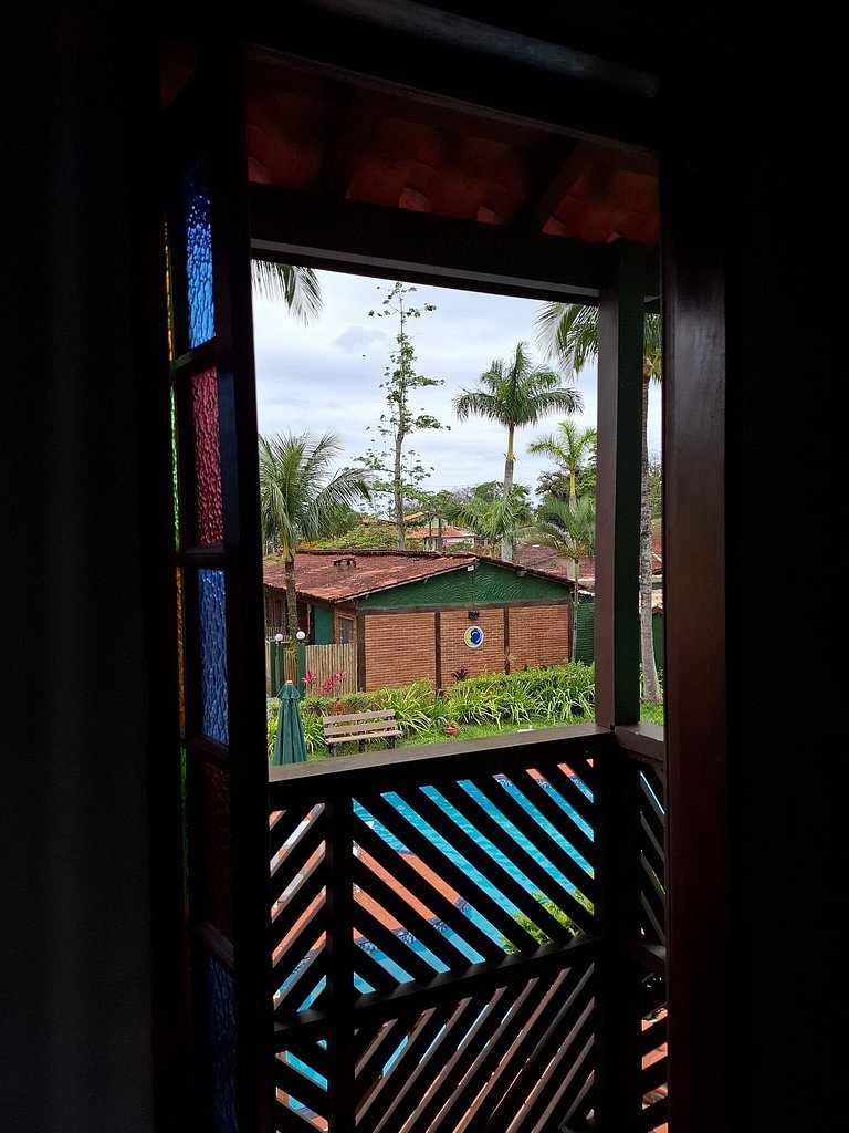 Chalé com Cozinha e Churrasqueira em Maresias