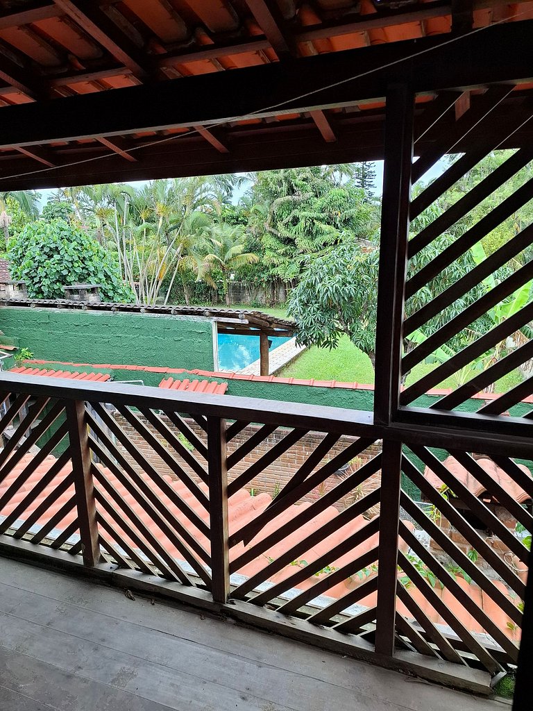 Chalé com Cozinha e Churrasqueira em Maresias