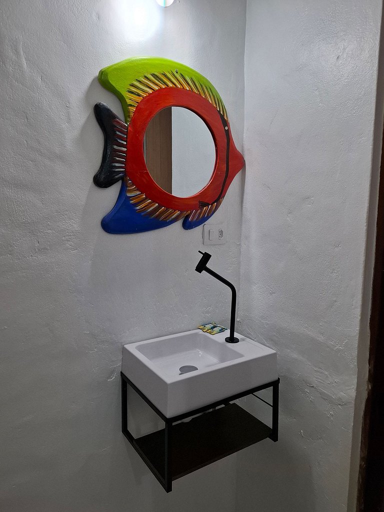 Chalé com Cozinha e Churrasqueira em Maresias