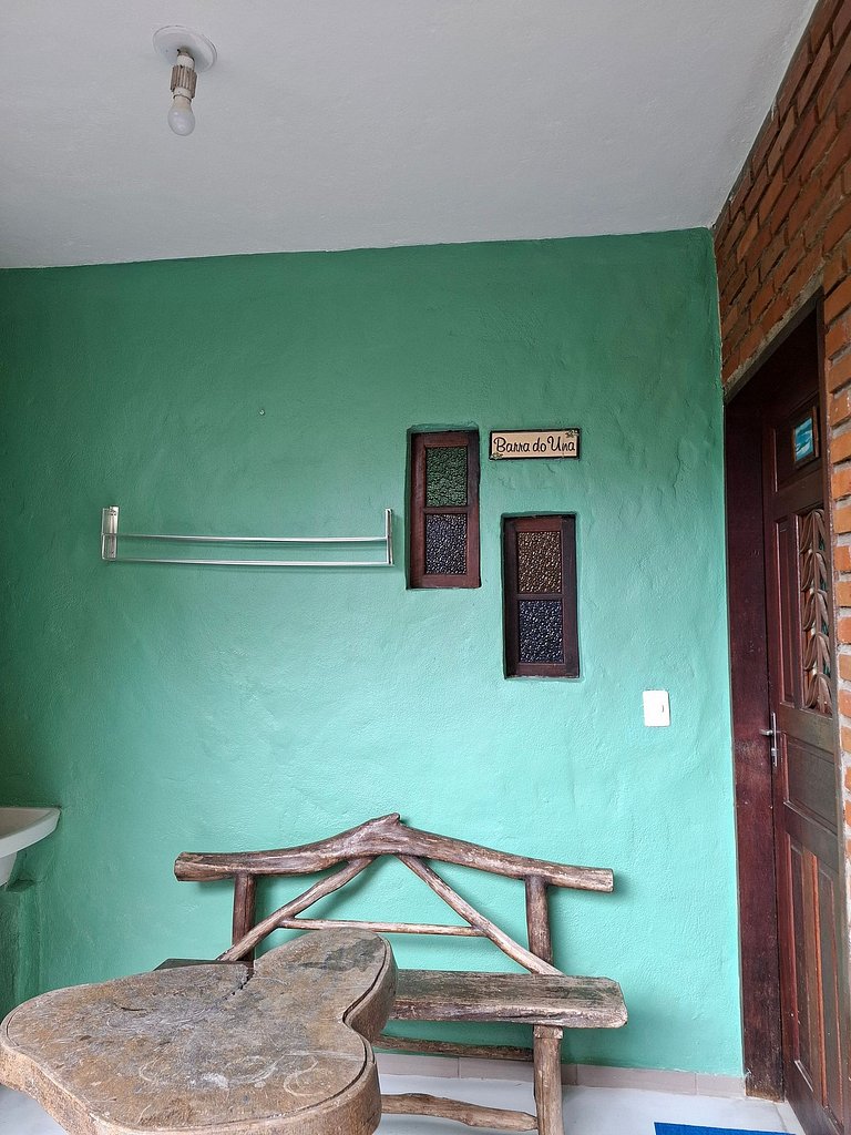 Chalé com Cozinha e Churrasqueira em Maresias