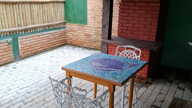 Seu Chalé Completo com Churrasqueira em Maresias